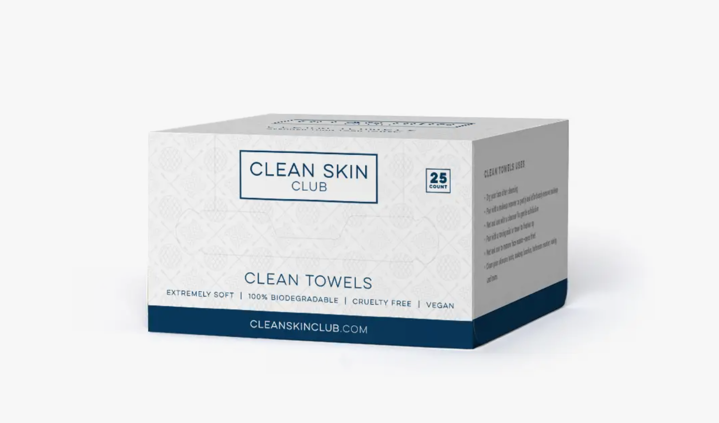 Clean Towels 25 Count - SKIN CABINET